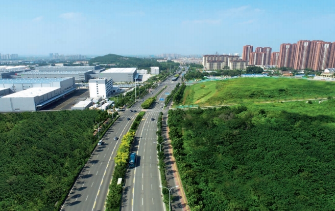 濟南市鳳岐路道路建設工程，南起經十東路，北至飛躍大道，